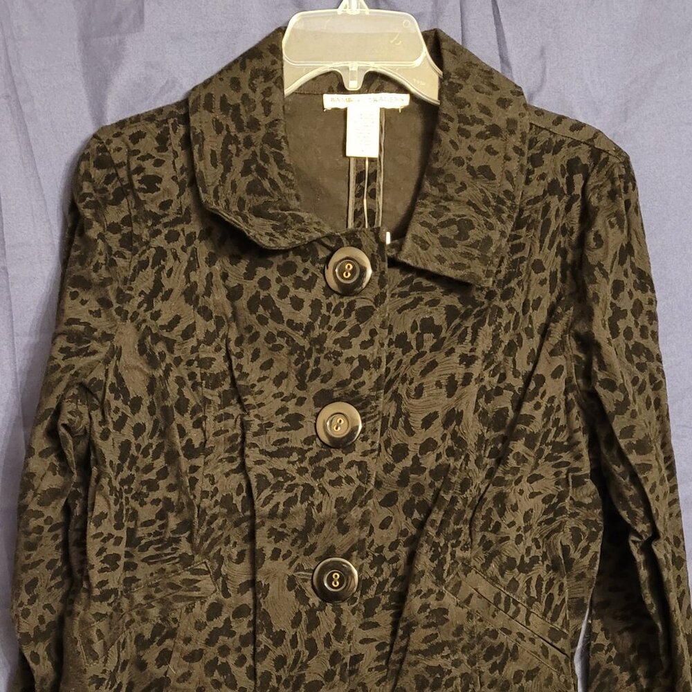 Bamboo Traders Leopard print jacket